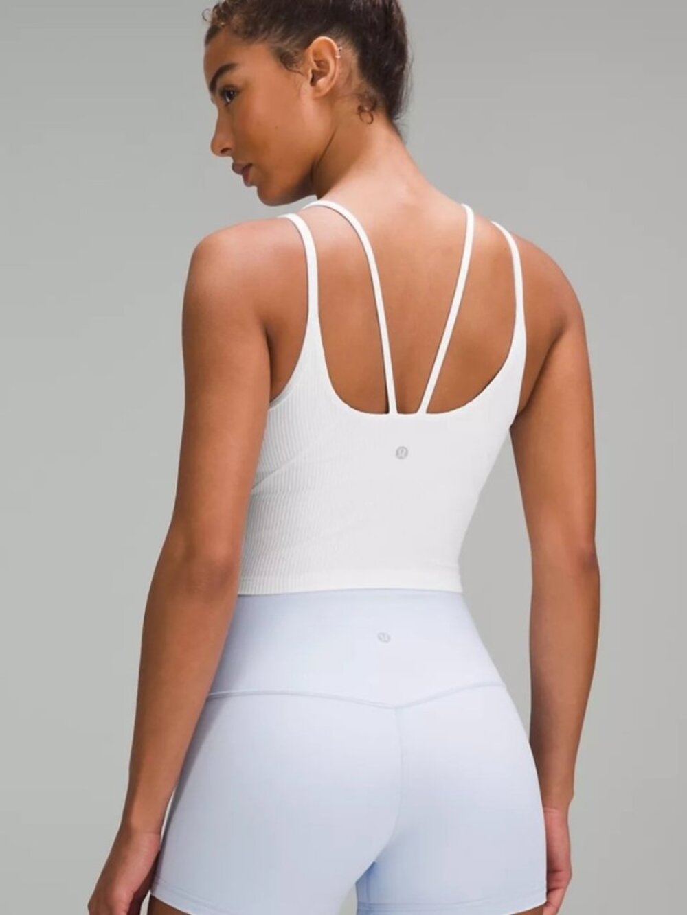 Lululemon Align Strappy Ribbed Tank - White - Size 4 - Picture 3 of 11